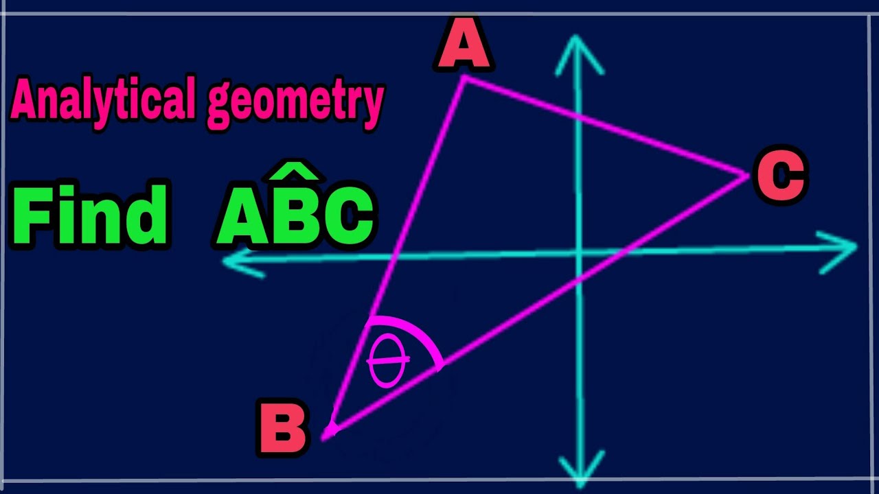 How to find an angle in analytical geometry grade 11 and grade 12. Angle of inclination