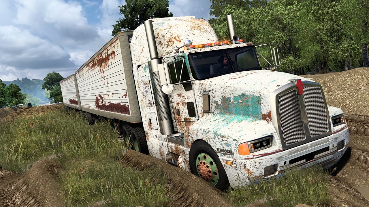 LA KENWORTH MAS - FEA DE HONDURAS T600 TROCHAS MUY EXTREMAS ATS MODS 1.43