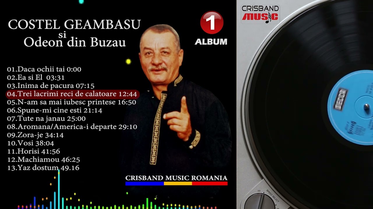 COSTEL GEAMBASU SI ODEON DIN BUZAU - ALBUM 1 INTEGRAL  ORIGINAL ANII 80