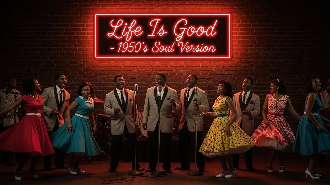 Life Is Good 🎶 | 1950’s Soul Version | Smooth Vintage Groove