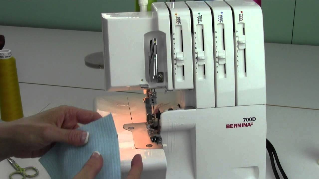 Bernina 700D Serger 17 Rolled Hem