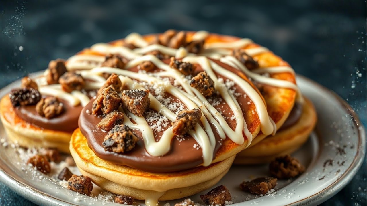 BLINIS NUTELLA Ultra Viraux (50 pièces) Cette Recette EXPLOSE! 🥞💥 #viral #nutella 🔥