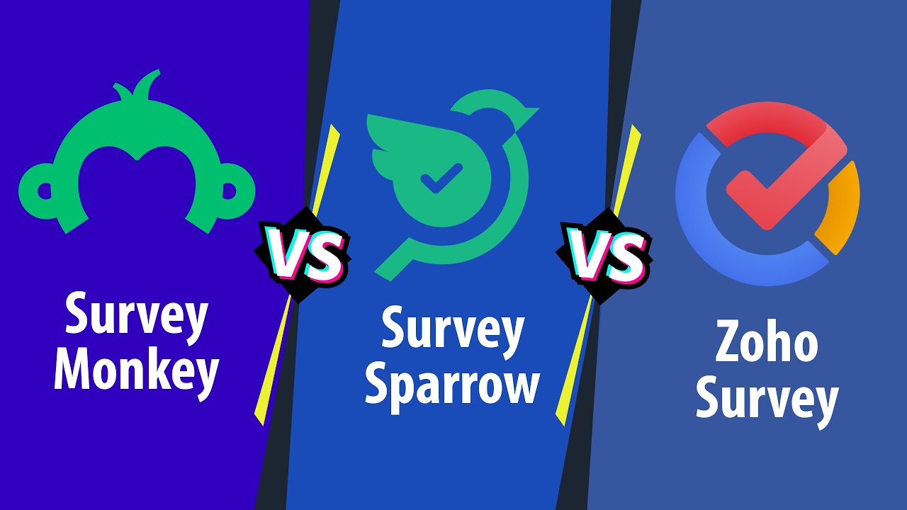 SurveyMonkey vs SurveySparrow vs Zoho Survey: Which one is the best for you?