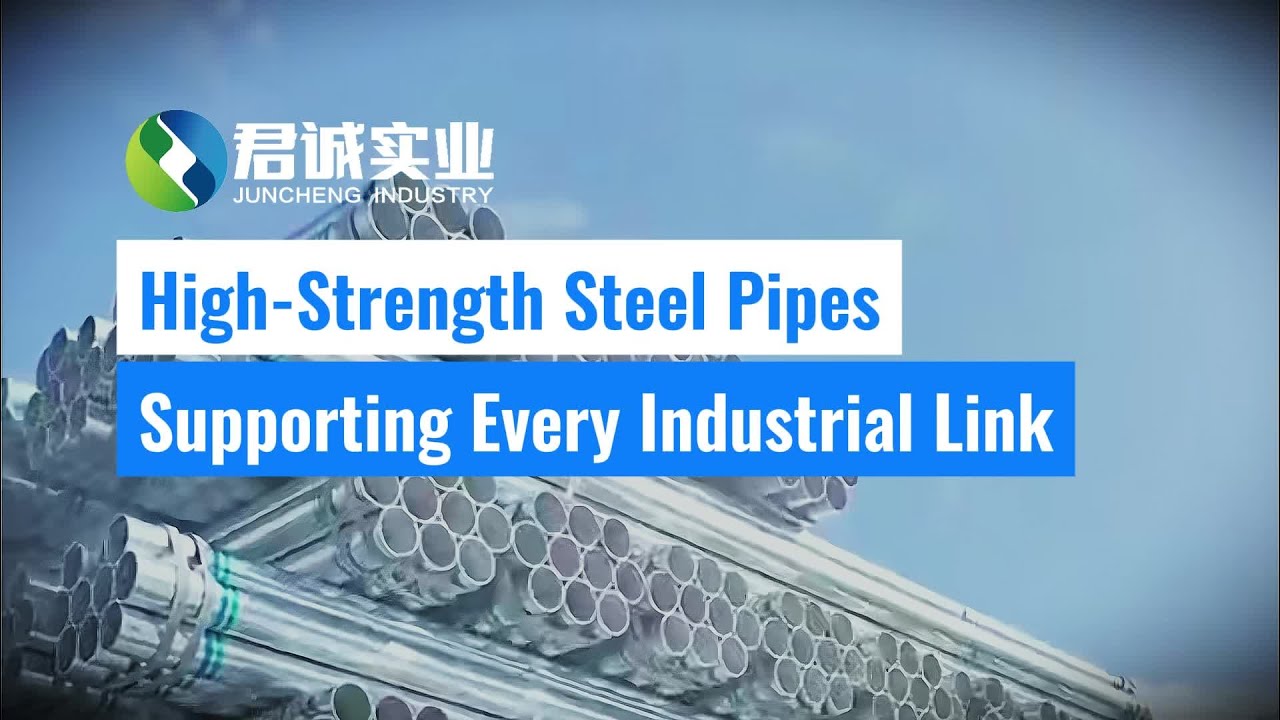 High-Strength Steel Pipes, Supporting Every Industrial Link