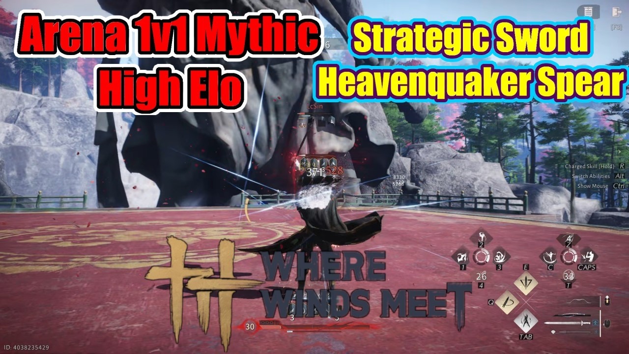 WWM PVP Arena 1v1 Mythic High Elo Strategic Sword Heavenquaker Spear (EP10)