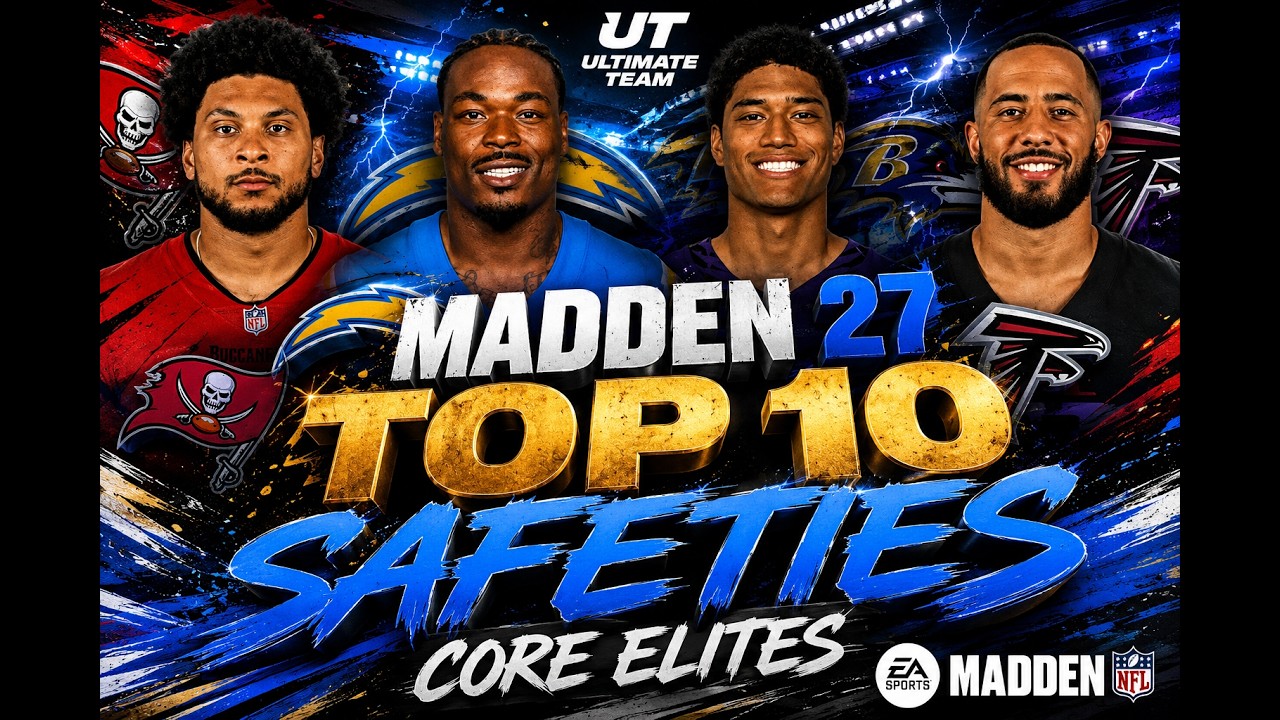 Топ-10 основных элитных сейфти | Madden NFL 27 Ultimate Team