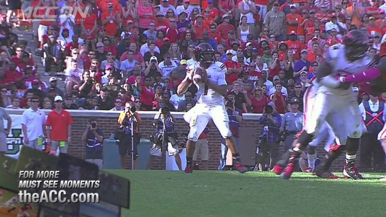 Big Scoop and Score for Clemson Defense | ACC Must See Moment