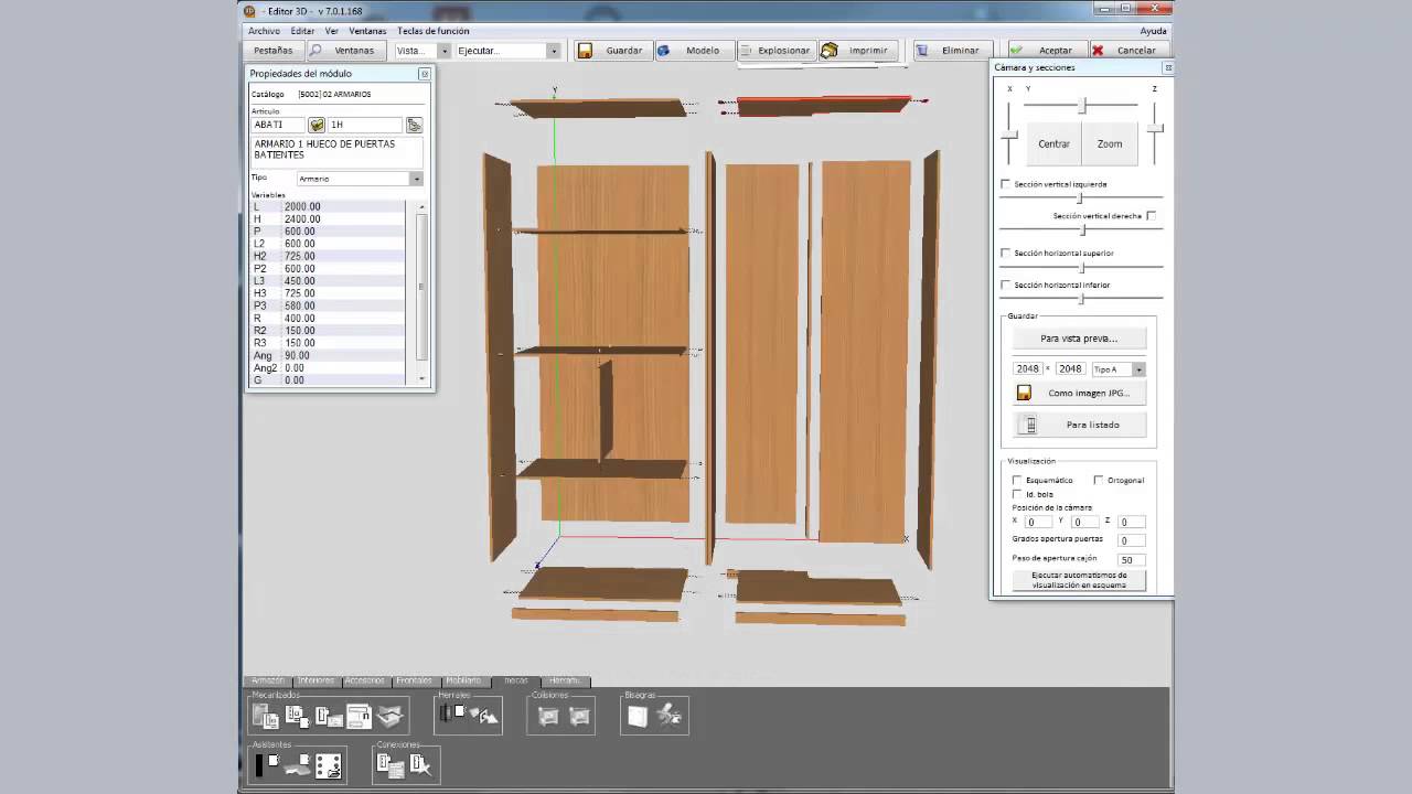 ES-Teowin fabricación, gestiona todas las variables del mueble (ingeniería del mueble)
