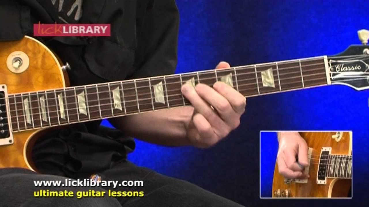 Billy Gibbons Style Guitar Solo Performance By Danny Gill Quick Licks - Licklibrary