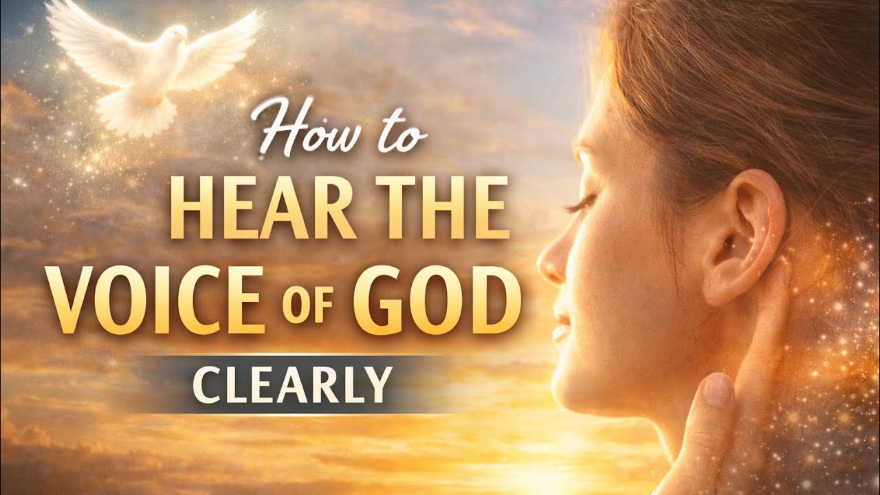 How to Hear God’s Voice Clearly | Prayer & Bible Verses for Divine Guidance