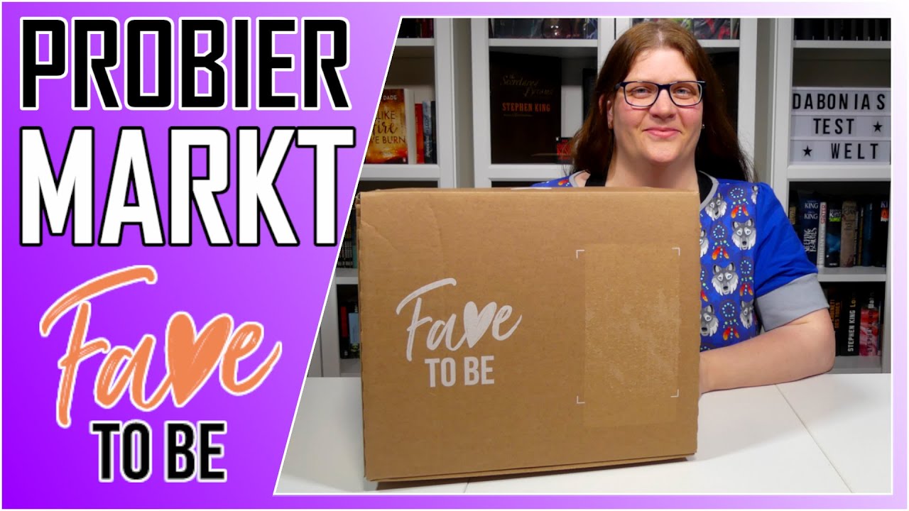 NEUER PROBIERMARKT - Fave to be Box M - neue Produkte günstig testen