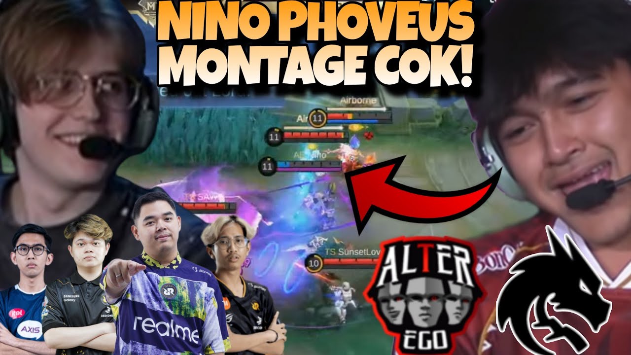NINO PHOVEUS MONTAGEEE !! MAKIN GILA AJA NINO COKK !! AE VS TS MATCH 2 - M7 KNOCKOUT STAGE