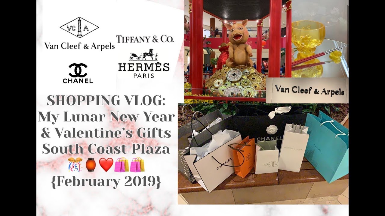 SHOPPING VLOG: LUNAR NEW YEAR & VALENTINE’S GIFTS | VCA, CHANEL, T&Co, HERMES | FEBRUARY 2019