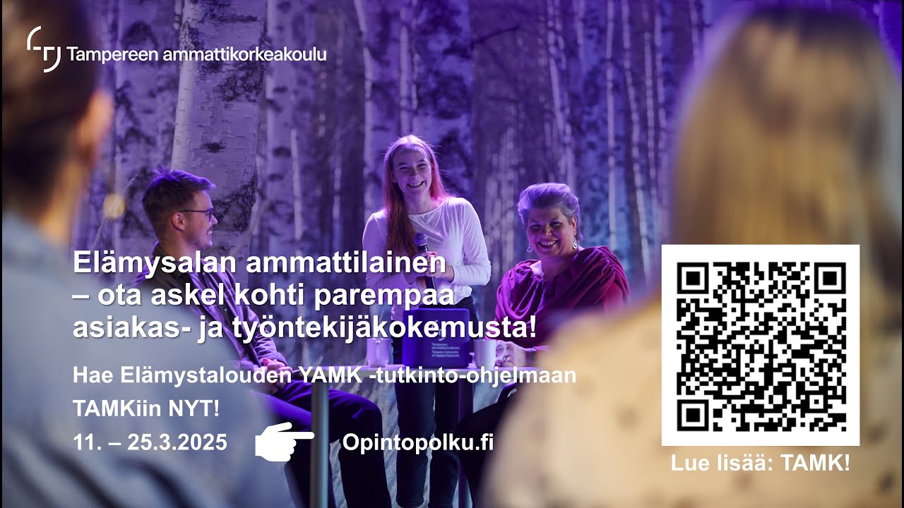 Elämystalouden YAMK -inspiraatiovideo