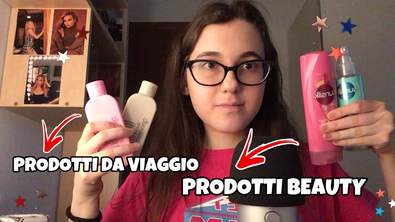 ASMR | HAUL PRODOTTI BEAUTY 🛍️ e PRODOTTI DA VIAGGIO ✈️