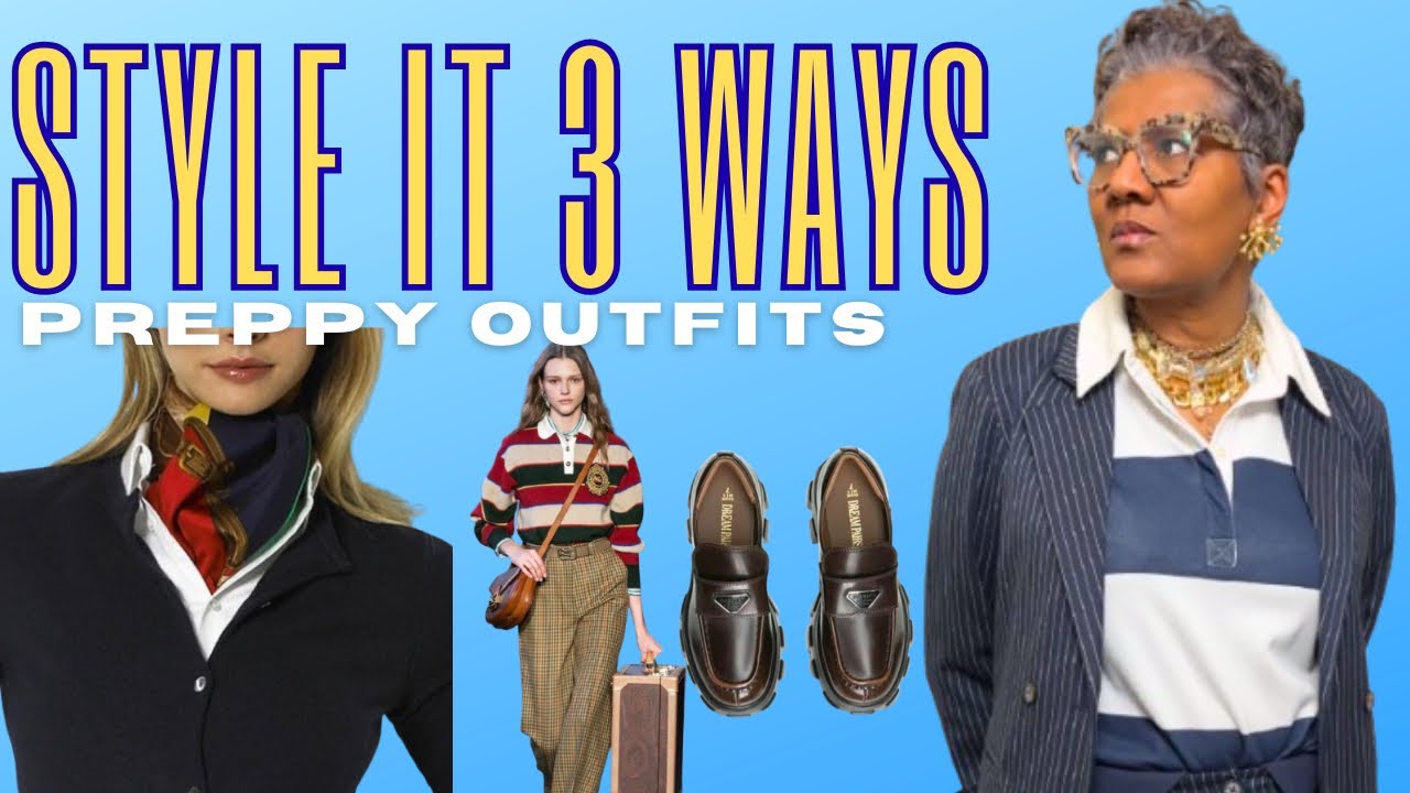 One Piece, 3 Outfits | Preppy Styling Challenge | Shop Your Closet | Over 50 Style
