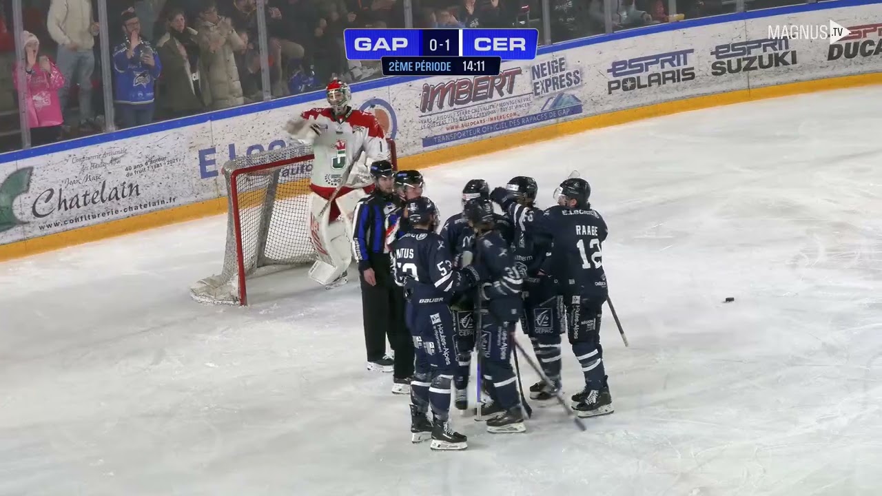 FRA – ICE HOCKEY Ligue Magnus J24 - S25/26 Gap VS Cergy [MAGNUS.TV]-(2026/02/03) Score 2 - 1