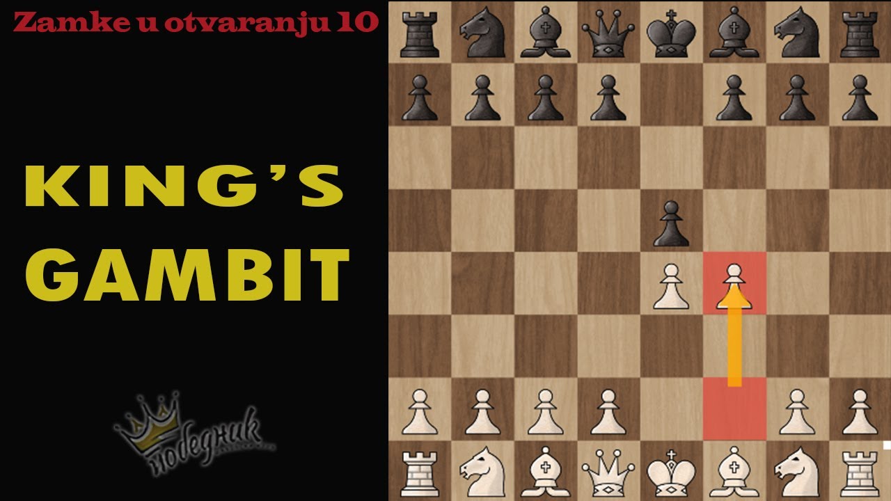 👑 KRALJEV GAMBIT 👑 Zamke u Otvaranju 10