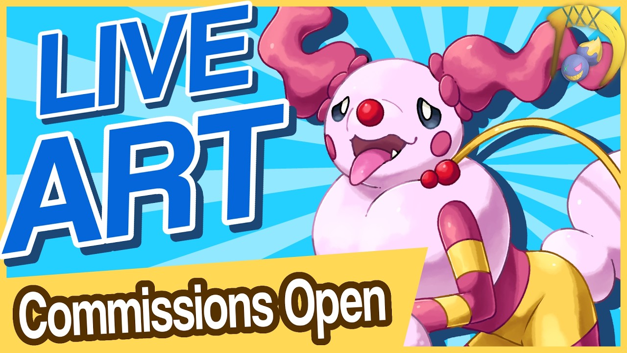 LIVE Pokemon/Fakemon Commissions Open | GraveyART Shift