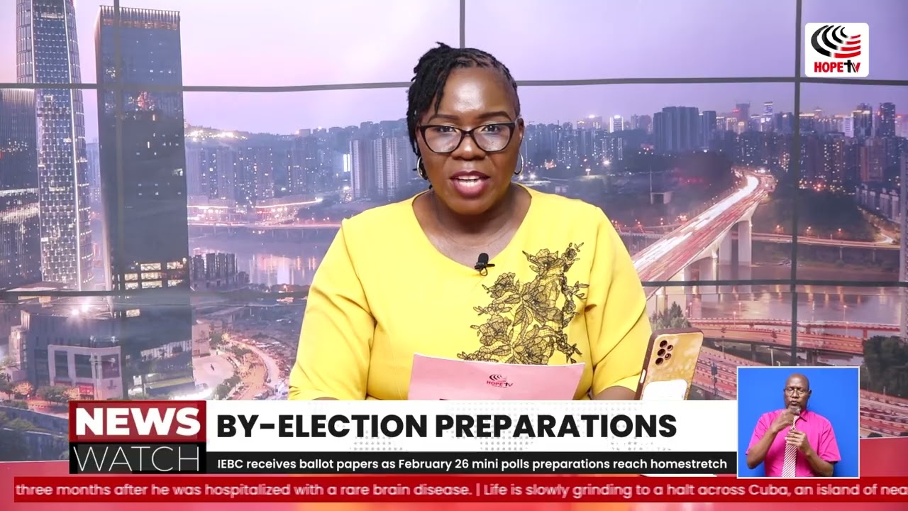 IEBC receives ballot papers as February 26 mini polls preparations reach homestretch