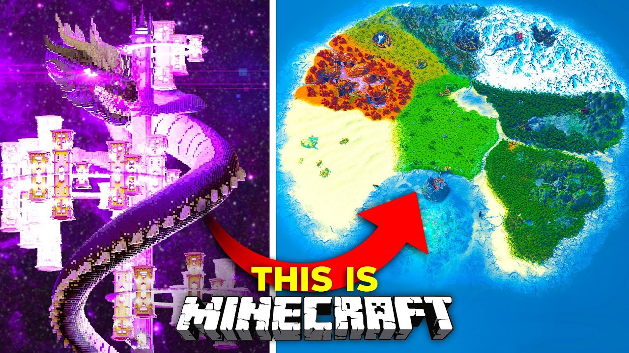 I Finished Building The ULTIMATE Survival World In Minecraft! | Part 11