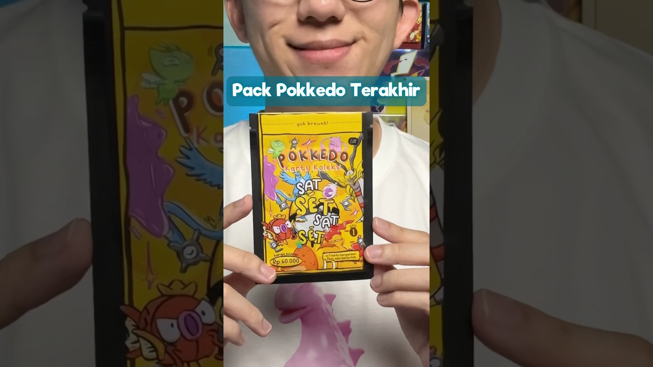 PACK POKKEDO TERAKHIRKU.. Unboxing Kartu Pokemon Aneh