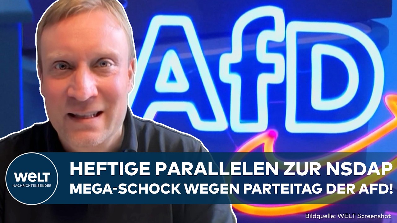 DEUTSCHLAND: Heftige Parallelen zur NSDAP! Parteitag der AfD sorgt für Wirbel! Höcke im Fokus