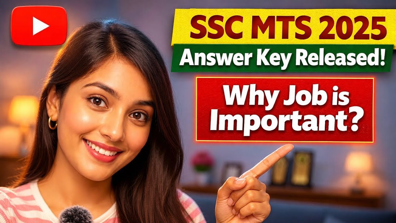 SSC MTS 2025 Answer Key 🔥Big Update | Selection Confirm? 😱. Comment your scores 💗