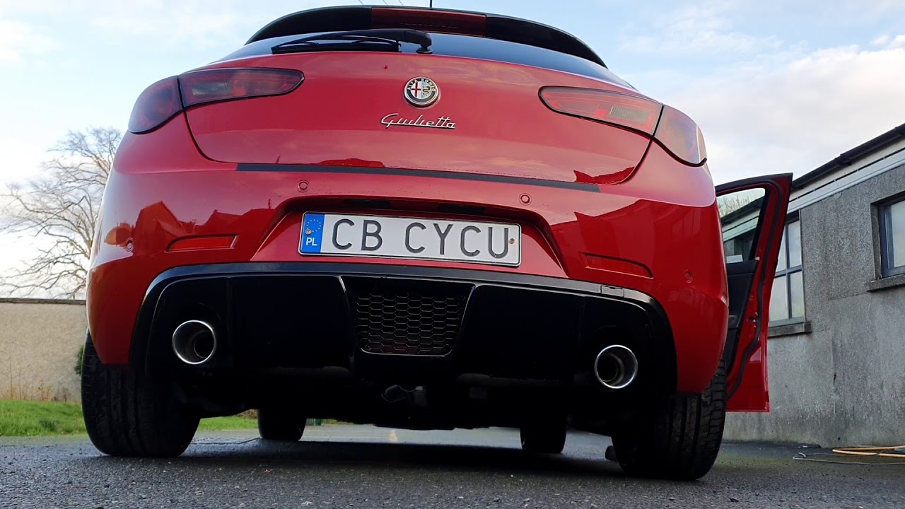 Alfa Romeo Giulietta QV Line 1.4 magneti marelli ss900r exhaust