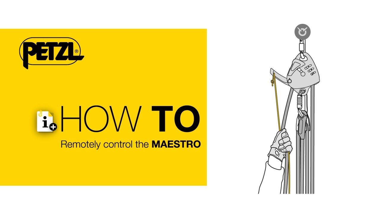 HOW TO remotely control the MAESTRO  - Petzl