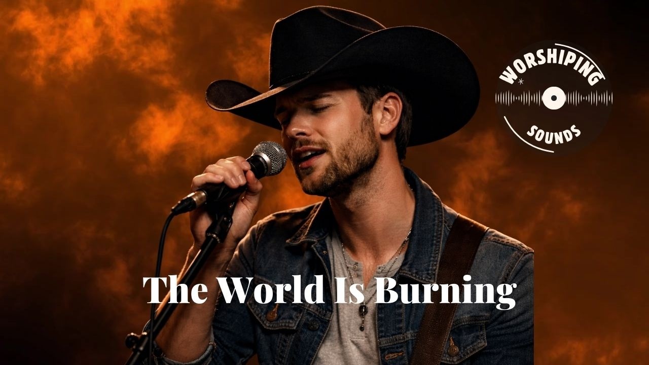 The World is Burning | Soft Rock Gospel Ballad | Cowboy Worship Song of Faith, Hope & Surrender