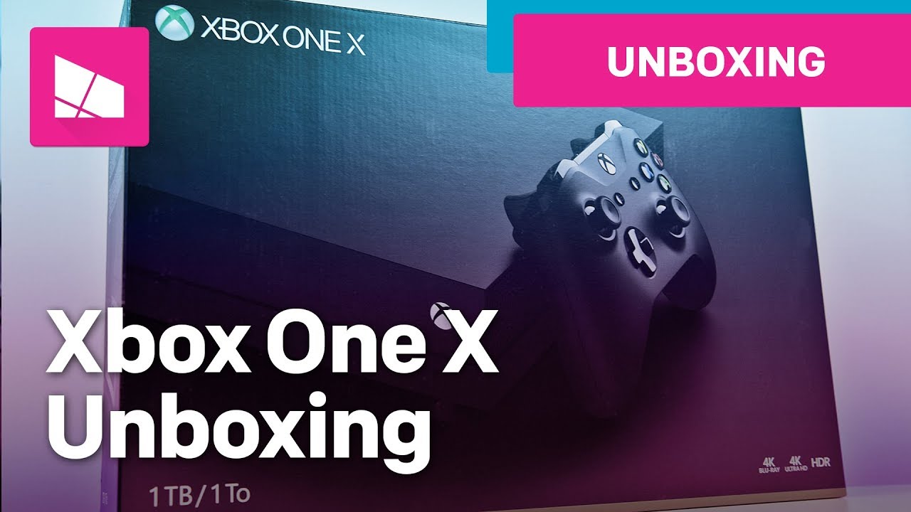 Xbox One X Unboxing