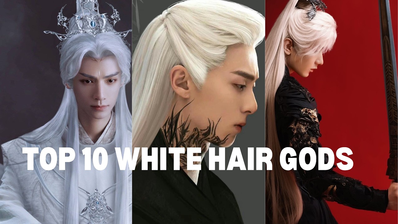 Top 10 White Haired Chinese Actors Who Look Too Good to Be Real