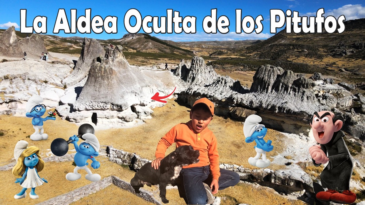La ALDEA PERDIDA de los PITUFOS y el BOSQUE de PIEDRAS de Pampachiri en Andahuaylas