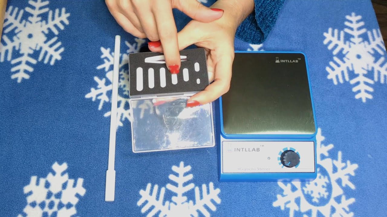 ASMR Chemistry supplies unboxing