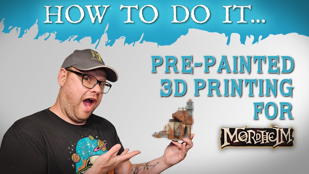 You can now 3D print pre-painted MORDHEIM terrain - but is it worth it?
