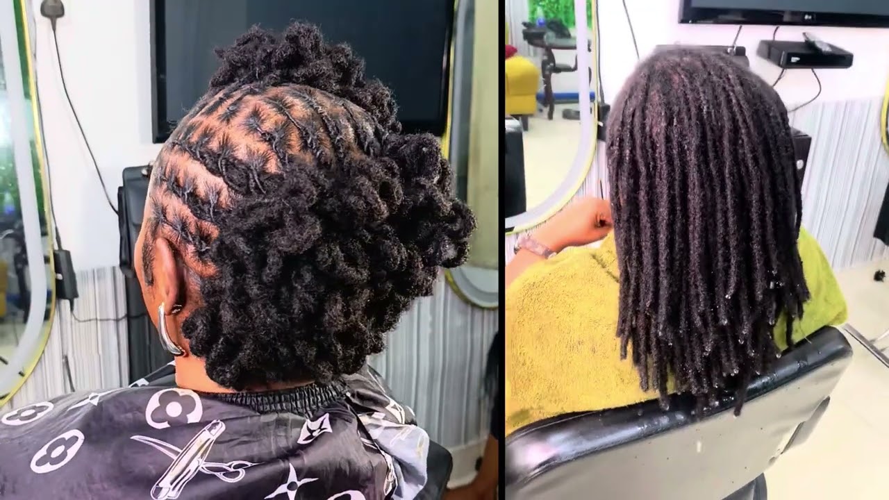 Dreadlocks Installation and styles #dreadlock #naturallocs #dreadstyles #Abujalocs #hairstyles