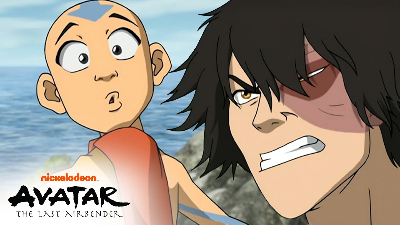 Zuko Crashes Team Avatar's Beach Party 🔥 | Full Scene | Avatar: The Last Airbender