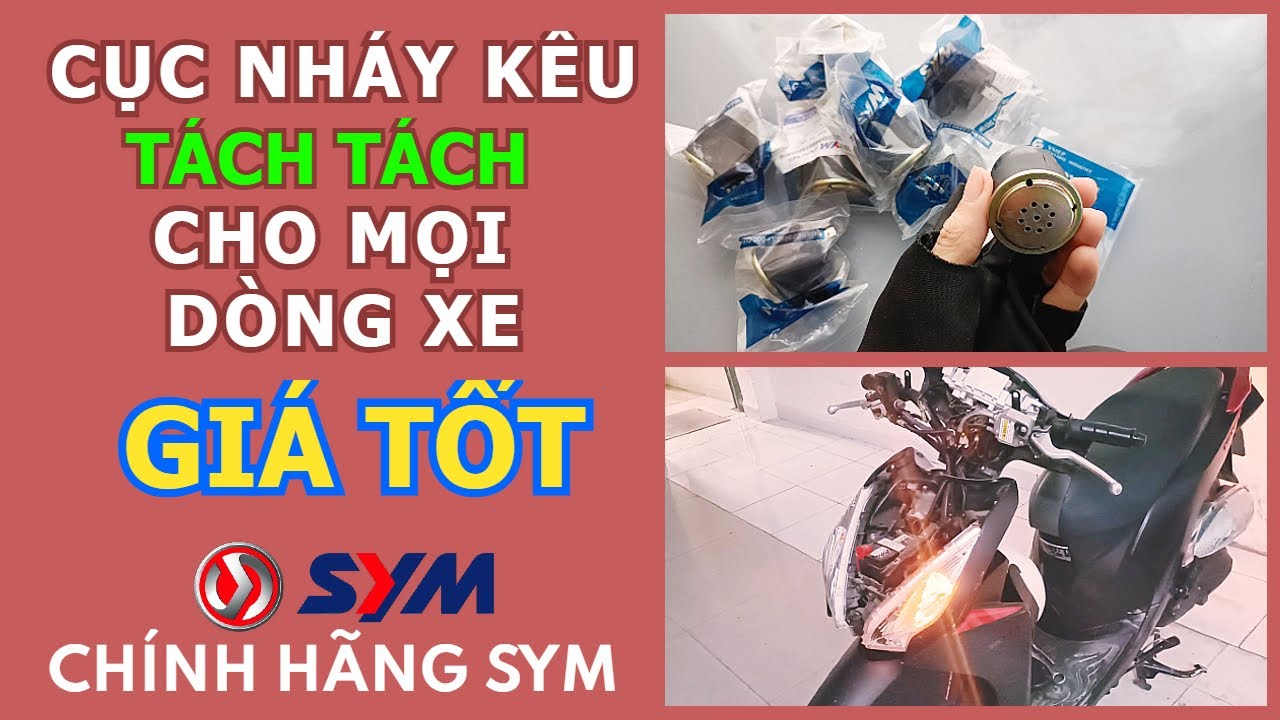 Cục Nháy SYM kêu Tách Tách/ Cắt Chụp Lắp Cho Nhiều Dòng Xe