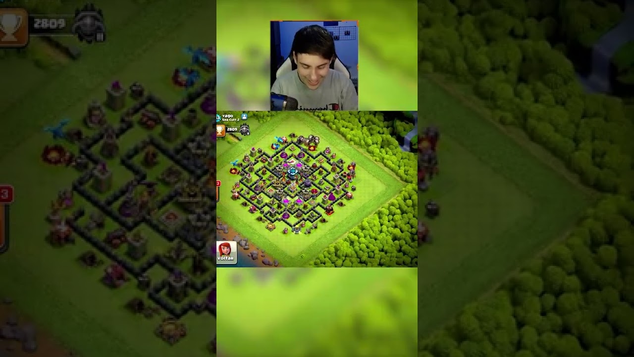essa vila rushada do clash of clans kkkkkkkkkk