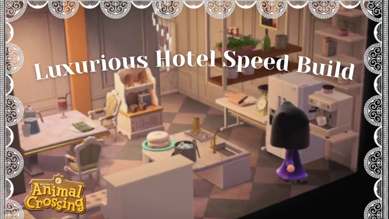 ✨Luxurious Hotel Room Speed Build! | Animal Crossing: New Horizons 🎮