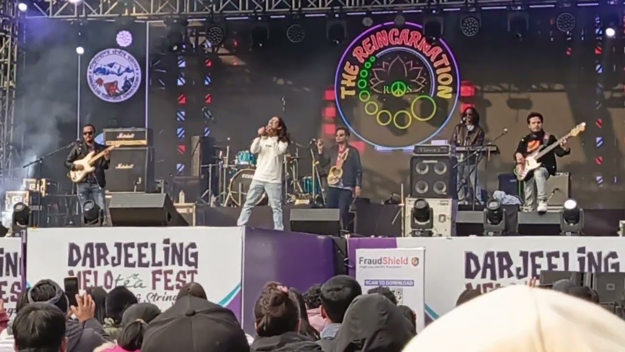 timi bina - the reincarnation live at melotea fest Darjeeling #music #concert
