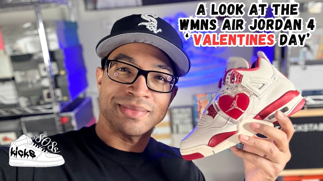 A look at the WMNS Air Jordan 4 ' Valentines Day'