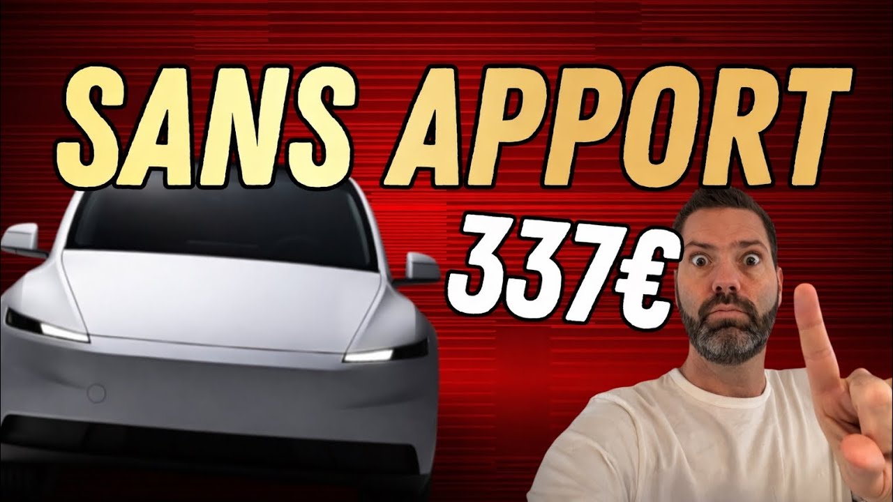 L’ASTUCE pour OBTENIR un Model Y à 299€ par mois avec 1.370€ d’apport (Nouveau LLD Tesla)