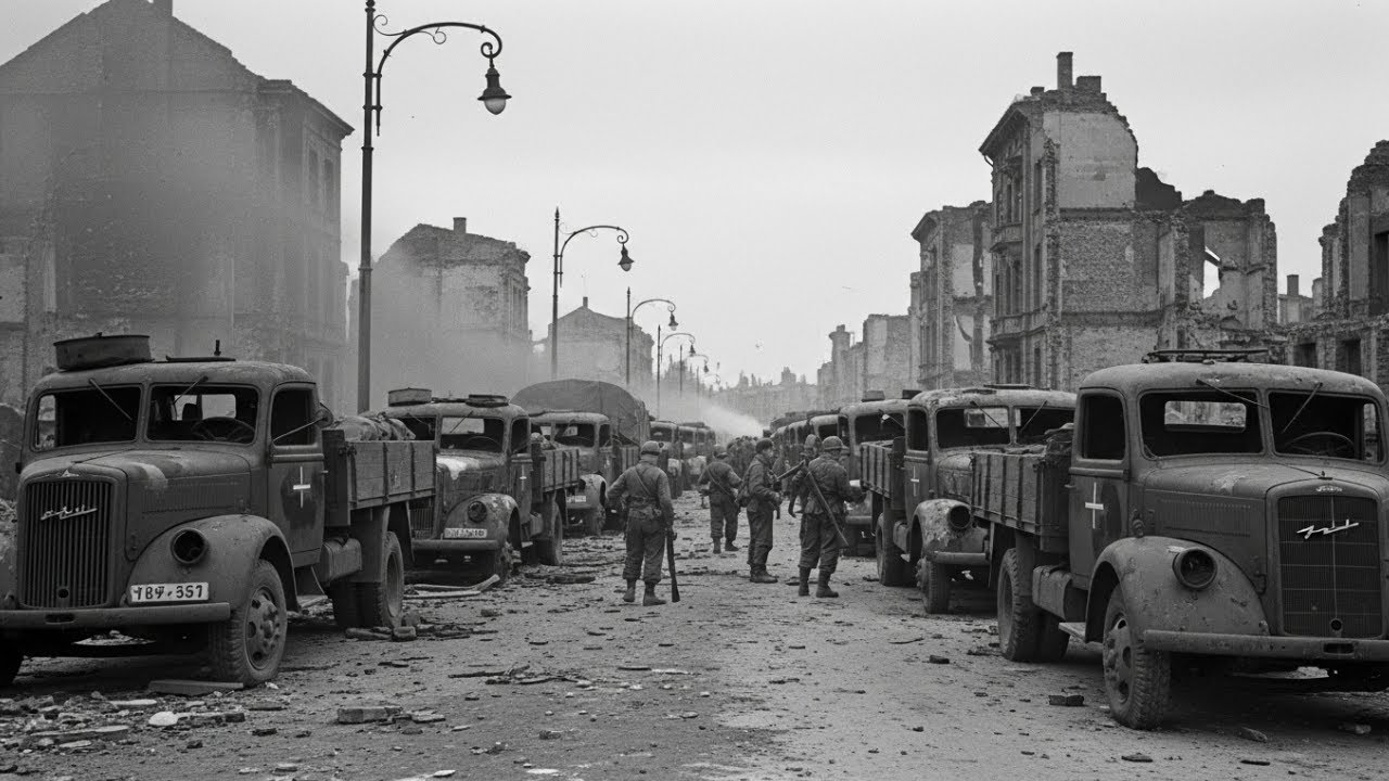 What ACTUALLY happened to Germany’s military transport vehicles after World War II?