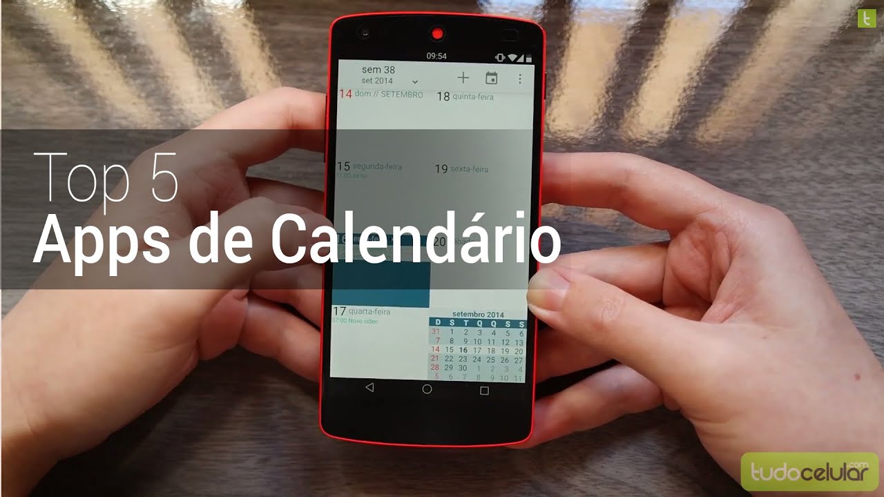 Top 5 Apps de Calendários Android | TudoCelular.com