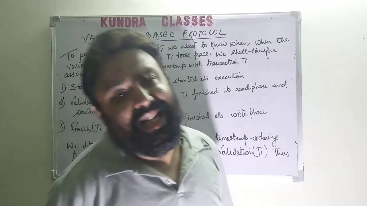 Validation Based Protocol