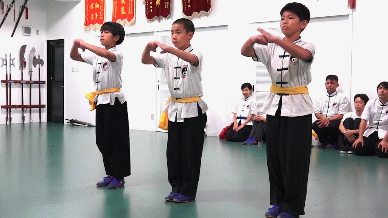 沖縄で子供たちの地躺拳 （ちしょうけん）を見た！Okinawan Kung-fu Kids