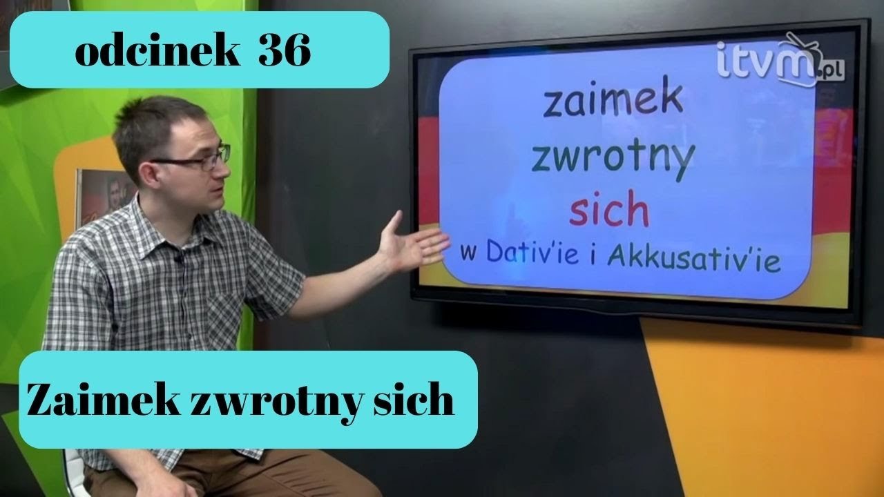 Niemiecki w parę minut 36 - zaimek zwrotny sich - gerlic.pl