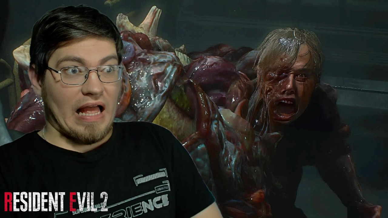Спустился в канализацию, а там снова он!  - Resident Evil 2 № 8
